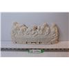 White Plaster Last Supper Art