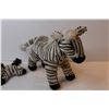 Image 2 : (2) Stuffed Zebras (not real zebras that would be cruel)