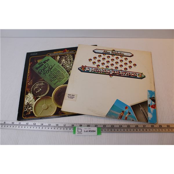 (2) Records LP - Max Webster - The Guess Who
