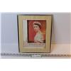 Image 1 : Framed Magazine Cut-out of Queen Elizabeth II