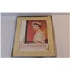 Image 3 : Framed Magazine Cut-out of Queen Elizabeth II