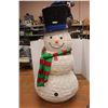 Image 1 : Snowman Outside Decoration (wire Framed w/No support to hold up)