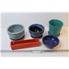Image 1 : (5) Ceramic Planter Pots