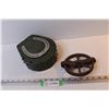 Image 1 : Horse Shoe Jewelry Box - Metal Pulley Wheel