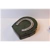 Image 3 : Horse Shoe Jewelry Box - Metal Pulley Wheel