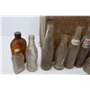 Image 2 : Wooden Crate - Soda Bottles - Pepsi - Coca-Cola - Glass Insulator - Tobacco Tins - Vintage Bottles