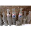 Image 3 : Wooden Crate - Soda Bottles - Pepsi - Coca-Cola - Glass Insulator - Tobacco Tins - Vintage Bottles