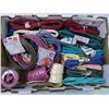 Image 2 : Large Flat full of packaged Paper Twists in Assorted Colors and Sizes