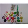 Image 1 : Assorted Badges and Assorted Stamps