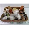 Image 1 : Lot of Small Planters, Ornaments, Cherubs