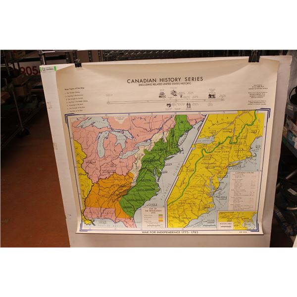 Canadian History Series Poster 1775-1783