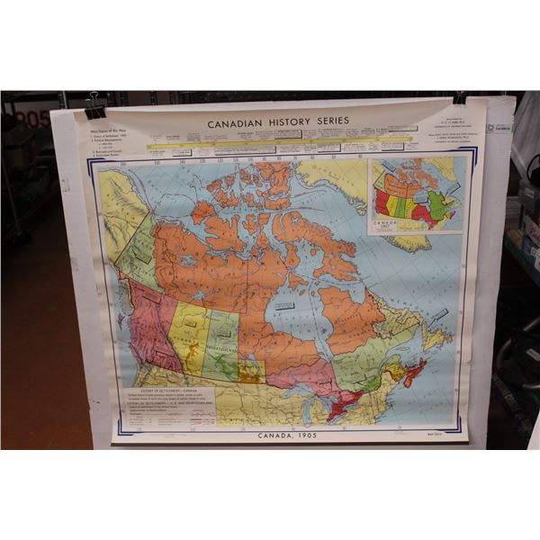 Canadian History Series Poster Canada 1905
