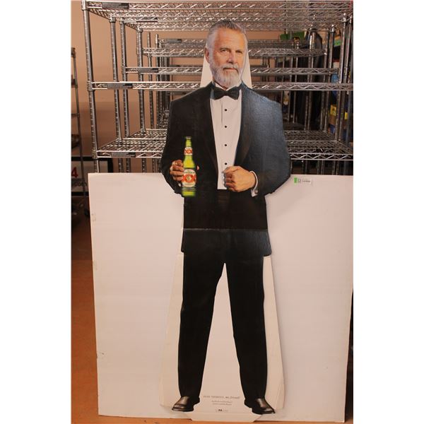 *Cardboard Cut-out Dos Equis Lager (Johnathan Goldsmith)