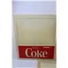 Image 2 : (3) Coca Cola Plastic Signs