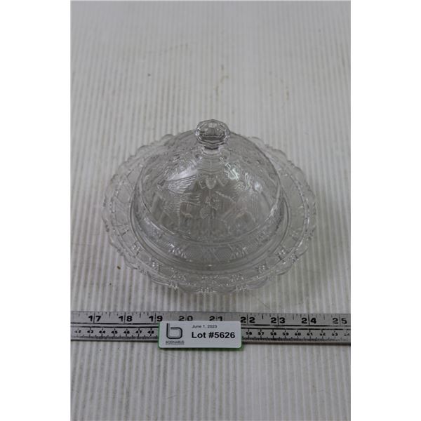 Glass Bowl with Lid