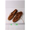 Women's Minnetonka Suede Shoes - Size 9, Made in Dominican Republic