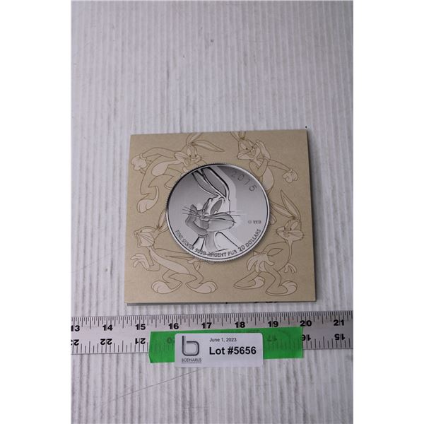 2012 Fine Silver Dollar Bugs Bunny NIB Bodnarus Auctioneering 2012-fine-silver-dollar-bugs-bunny-nib-bodnarus-auctioneering