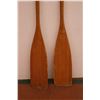 Image 2 : *(2) Canoe Paddles - 54" and 60" with 7" Blades