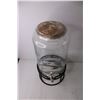 Image 2 : Glass Water Jug with Stand