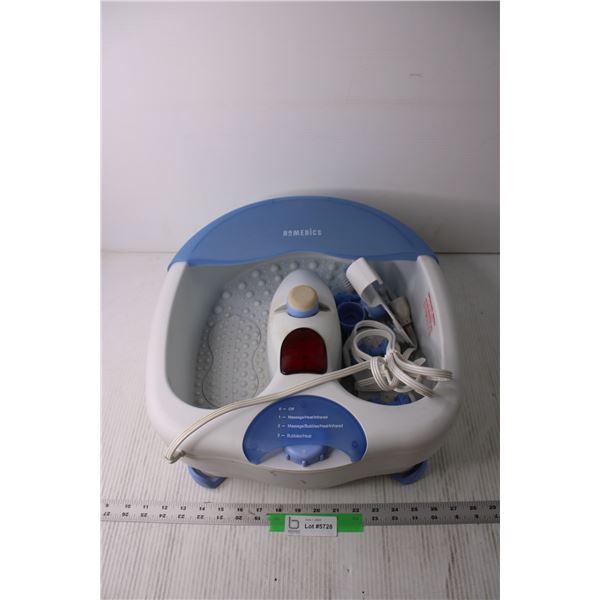 Homedics Foot Spa with Attachments (Working)