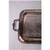 Image 2 : Silver Plated Serving Tray