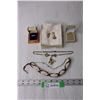 Image 1 : Vintage Necklace and Earrings and Misc.