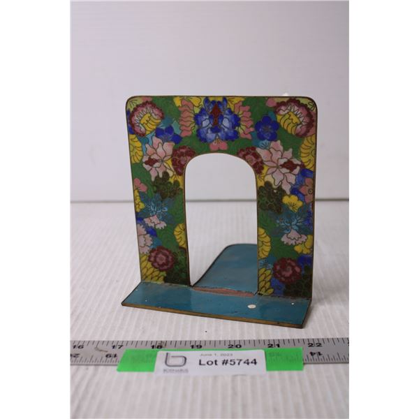 Cloisonne Bookend