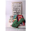 Image 1 : Vintage Christmas Decorations, Socks and Art