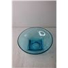 Image 2 : Blue Glass Fruit Bowl