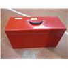 Image 4 : *3-Drawer Red Tool Box w/ Key