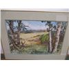 Image 2 : *Framed Watercolour "Cariboo Country" Signed Irene Neff (28x21)
