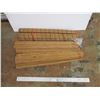 *3X the Bid Price--(3) Bamboo Blinds (35" wide)