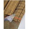Image 4 : *3X the Bid Price--(3) Bamboo Blinds (35" wide)