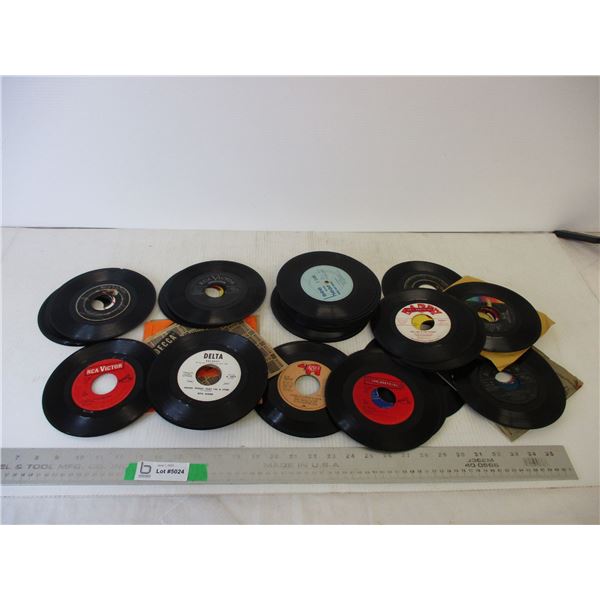 *Lot of Assorted 45 Records