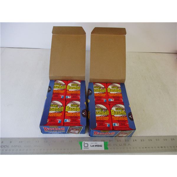 (2) Boxes of Leaf Baseball Card Packs (NOS)