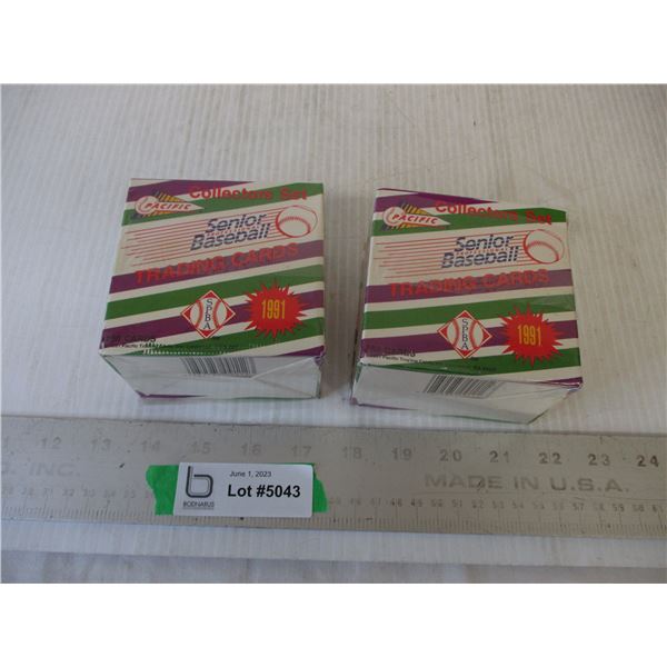 (2) Boxes of 1991 Pacific Collector Sets SPBA (NOS)