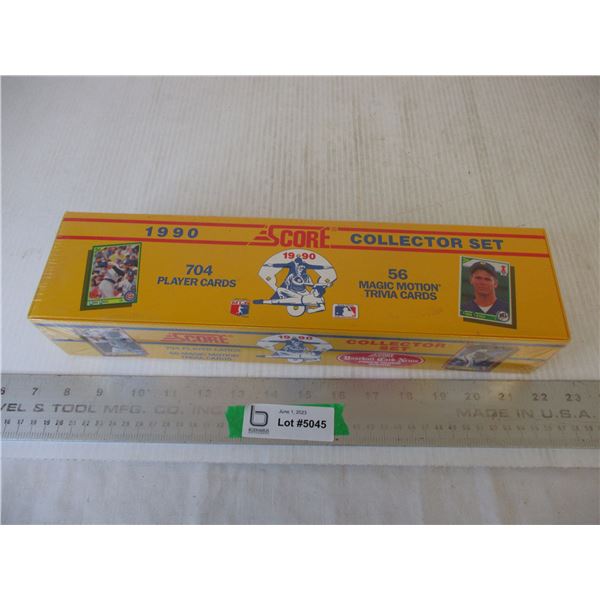 1990 Score Baseball Collector Set w/ Price Guide inside (NOS)