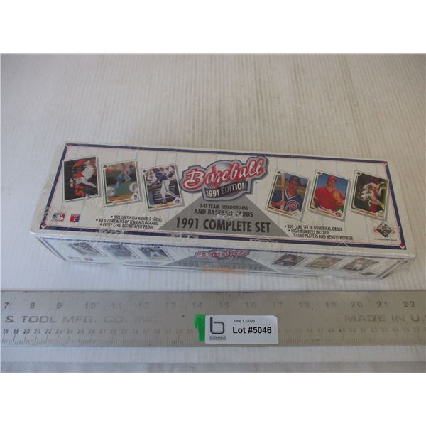 1991 Upper Deck Baseball Card--800 Card Collector Set (NOS)
