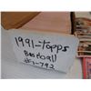 Image 2 : Box of 1991 Topps Baseball Cards (1-792)