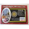 Image 2 : Canada's History 20th Century Coins w/ Certificate ($1 "Loon")