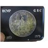 Image 4 : 1873-1973 100 Years RCMP One Dollar Coin