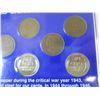 Image 6 : World War II Lincoln Penny Series in Case