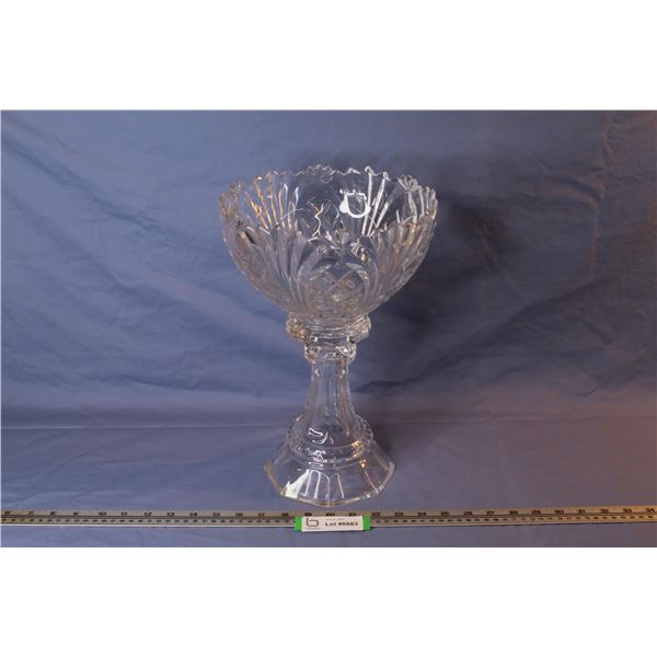 Crystal Pedestal Bowl