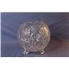 Image 4 : Pinwheel Crystal Footed Bowl (chipped)