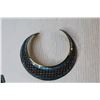 Image 2 : Vintage Neck Choker & Earrings (Hand Crafted in Quebec)