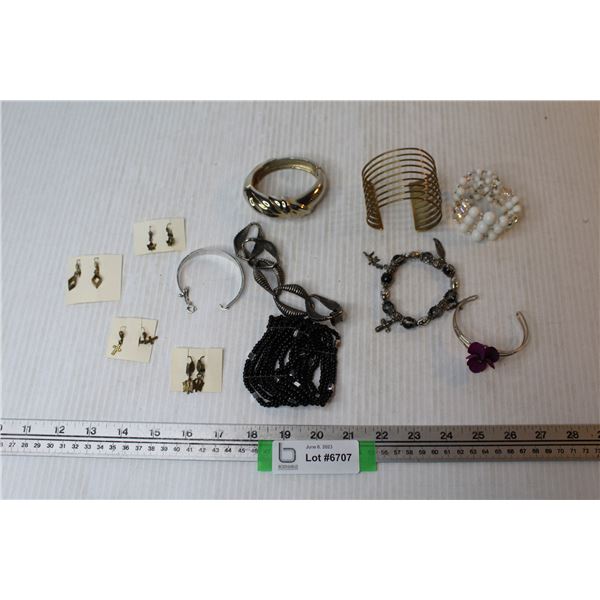 Assorted Bracelets & Earrings
