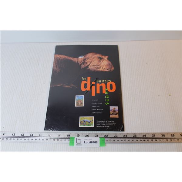 Dino Collectable Dinosaur Postage Stamps (unopened)