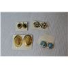 Image 2 : (4) Small Photo Frames - Hair Clip - (4) Pair of Earrings