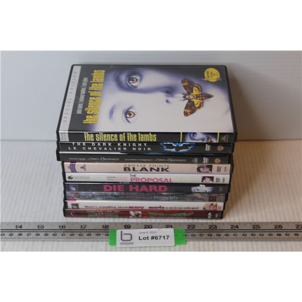 (9) DVD - Action - Adult