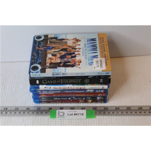 (7) Blu-Ray Movies - Childrens - Family - Game of Thrones
